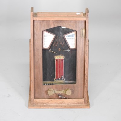 Lot 13 - A vintage wooden arcade game The Rippler, 53cm...