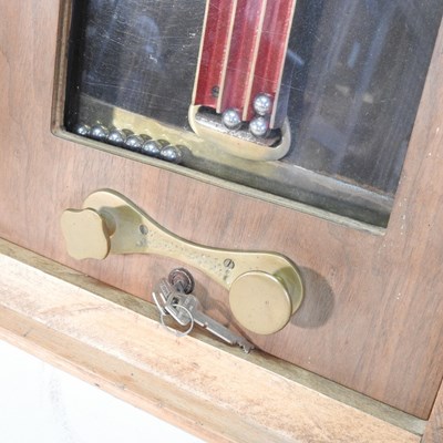 Lot 13 - A vintage wooden arcade game The Rippler, 53cm...