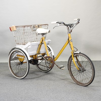 Lot 341 - A Pashley Picador 1970's yellow tricycle