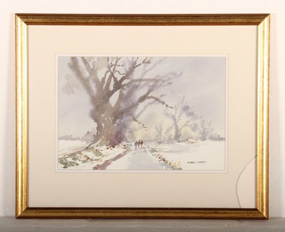 Lot 253 - Derek Harvey (Norwich, 20th century), winter...