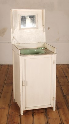 Lot 448 - An early 20th century and later white painted...