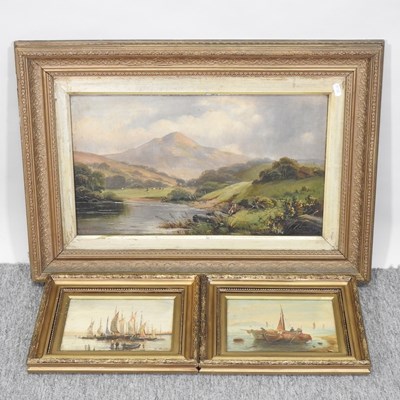 Lot 617 - W Burke, 19th century