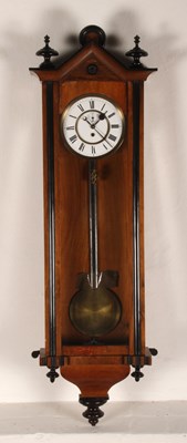 Lot 356 - A Vienna wall clock, circa 1900, housed in a...