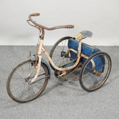 Lot 359 - A vintage children's tricycle