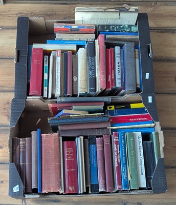 Lot 510 - Two boxes of books relating to church music
