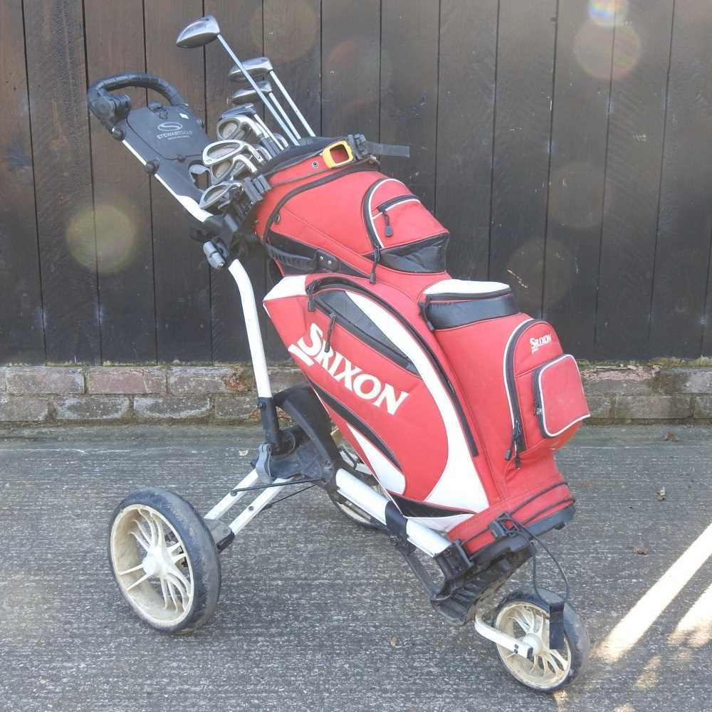 Lot 240 - A set of Calloway golf clubs, together with a...