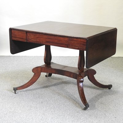 Lot 572 - A Regency mahogany sofa table