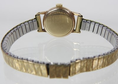 Lot 34 - A 9 carat gold cased Omega ladies' wristwatch,...