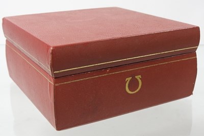 Lot 34 - A 9 carat gold cased Omega ladies' wristwatch,...