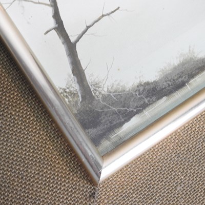 Lot 575 - Michael John Hill, b1956, winter landscape...