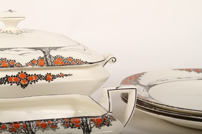 Lot 454 - A Crown Ducal Orange Tree pattern part service,...
