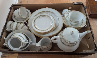 Lot 398 - A Noritake Katrina pattern porcelain service