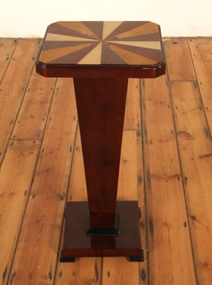 Lot 472 - An Art Deco style parquetry specimen wood...