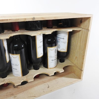 Lot 23 - Eight bottles of Château Bel-Air Pomerol,...