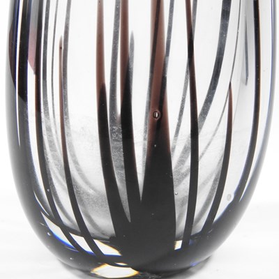 Lot 32 - A post war Swedish Kosta cased glass vase