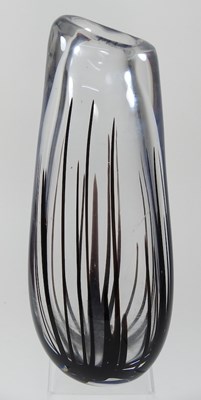 Lot 32 - A post war Swedish Kosta cased glass vase