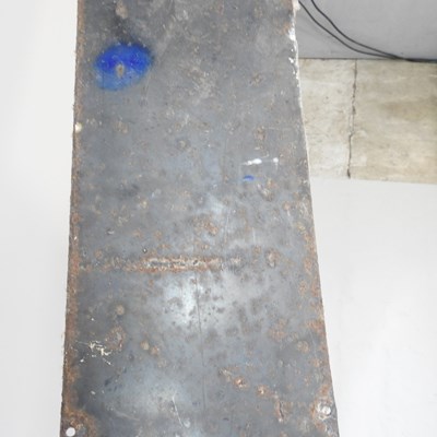 Lot 33 - An old Lyons Tea enamel advertising sign, with...