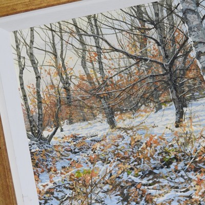 Lot 30 - Alistair Butt, b1963, This Morning's Snow Fall,...