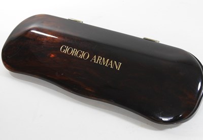 Lot 81 - A pair of Giorgio Armani shop display spectacles
