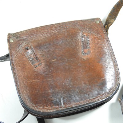 Lot 25 - An early 20th century canvas and leather...