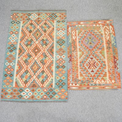 Lot 272 - A kelim rug