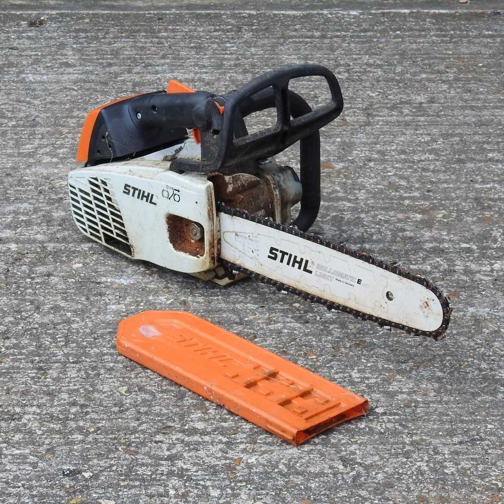 Lot 589 - A Stihl MS 192T petrol chainsaw