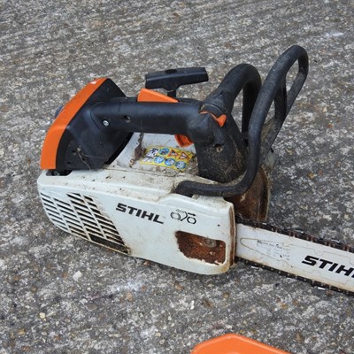 Lot 589 - A Stihl MS 192T petrol chainsaw