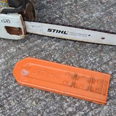 Lot 589 - A Stihl MS 192T petrol chainsaw