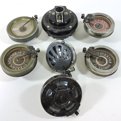 Lot 86 - A collection of antique gramophone sound boxes