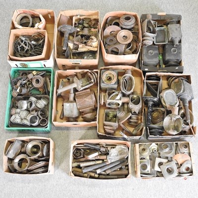 Lot 370 - A large collection of 19th century coaching lamps