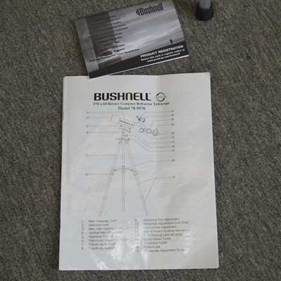 Lot 260 - A Bushnell telescope