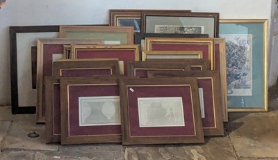 Lot 596 - A collection of various prints