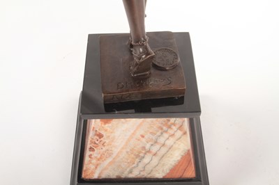 Lot 450 - A bronze Art Deco style figure of a dancer,...