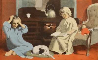 Lot 238 - Thomas Carr (1909-1999), Fireside, a School...