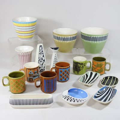 Lot 265 - A collection of Hornsea and other pottery