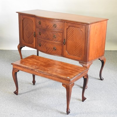 Lot 695 - A 1920's mahogany sideboard