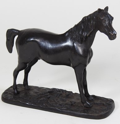 Lot 108 - A 20th century bronze statue of a horse