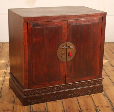 Lot 273 - A Chinese Shandong two seasons cabinet, circa...