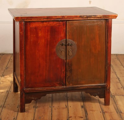 Lot 766 - A Chinese Shandong two seasons cabinet, circa...