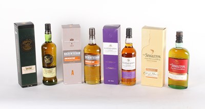 Lot 279 - Four bottles of single malt scotch whisky, to...