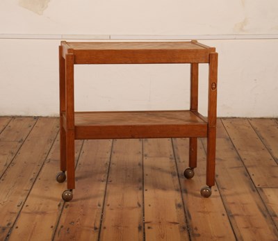 Lot 586 - Alan 'Acornman' Grainger, an oak two-tier...