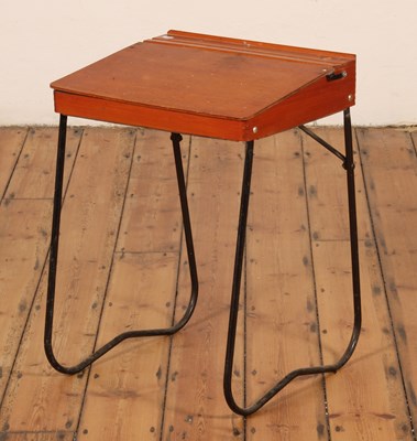 Lot 469 - A vintage school desk