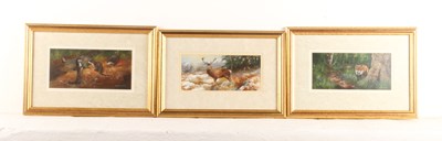 Lot 479 - Gordon Ashley Hunter (b. 1936), a set of three...