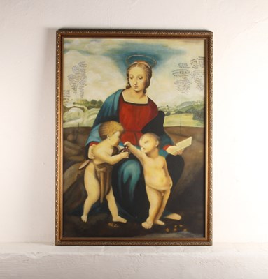 Lot 453 - After Raphael (Italian, 1483-1520), Madonna of...