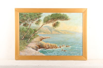Lot 293 - V. F. Puppo, (20th century), Lake Lugano...