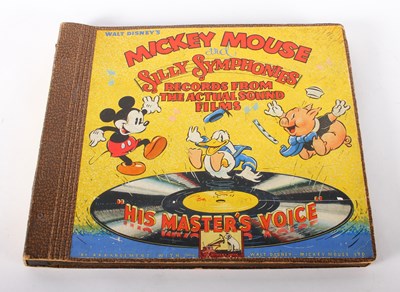 Lot 401 - A set of six Mickey Mouse and Silly Symphonies...