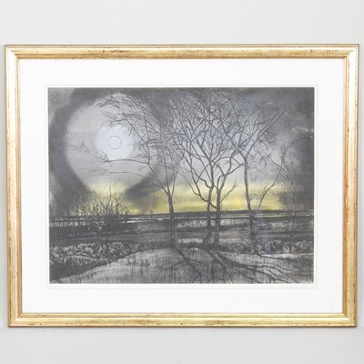 Lot 24 - Walter Hoyle, 1922-2000, Winter landscape,...