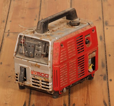 Lot 315 - A Honda EX500 portable generator