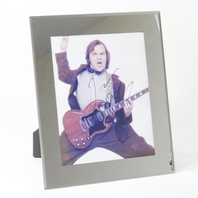 Lot 479 - A photograph of Jack Black, from School of...