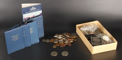 Lot 158 - A collection of UK and world coins, to include...